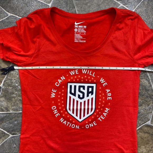 Nike USA We Can We Will We Are One Nation One Team Short Sleeve Tee Shirt - Picture 6 of 8